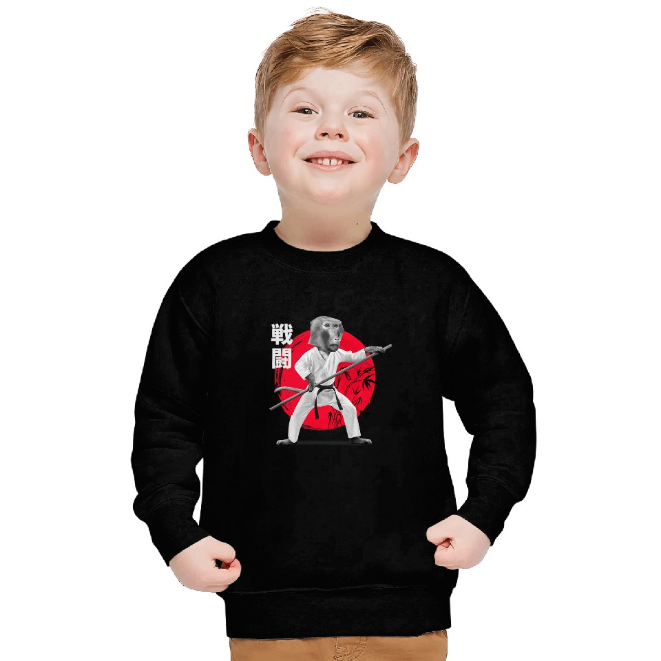 KARATE MONKEY Sweatshirts