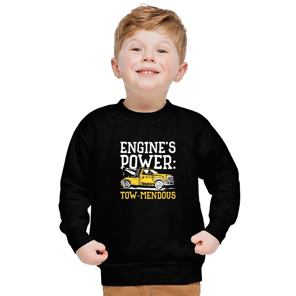 Tow Truck Driver Trucking Engine Operator Trucker Operator Sweatshirts