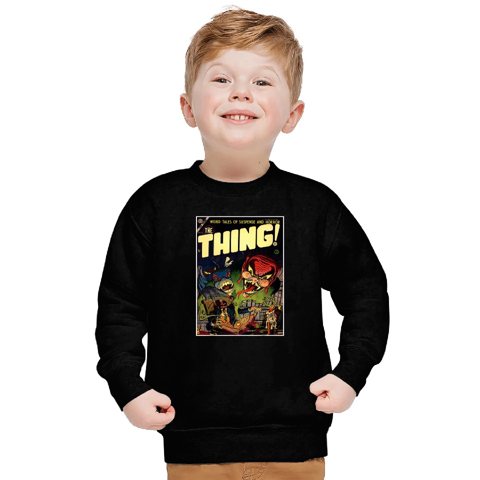 Halloween Horror ghosts Vampire Monster vintages Comic Book Sweatshirts