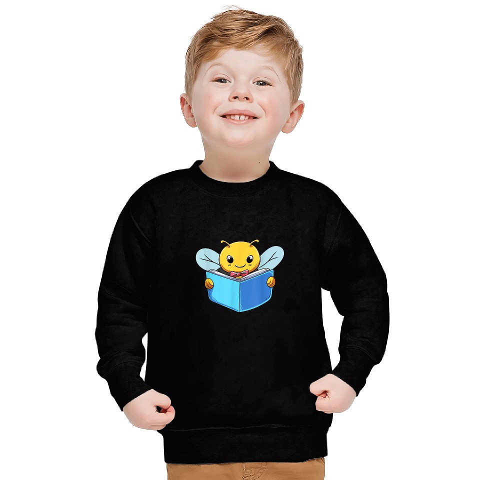 Bee Book Lover Reader Sweatshirts