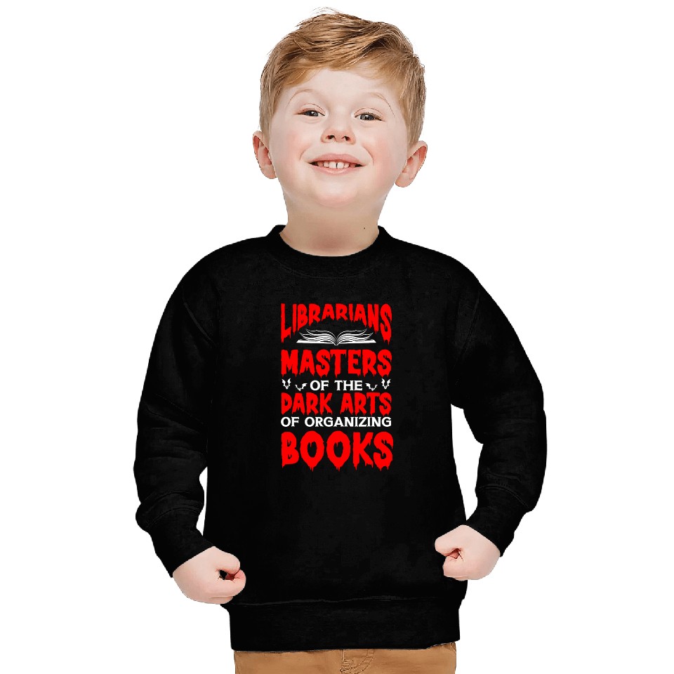 Halloween Librarian Bookworm Book Nerd Reading Library Sweatshirts
