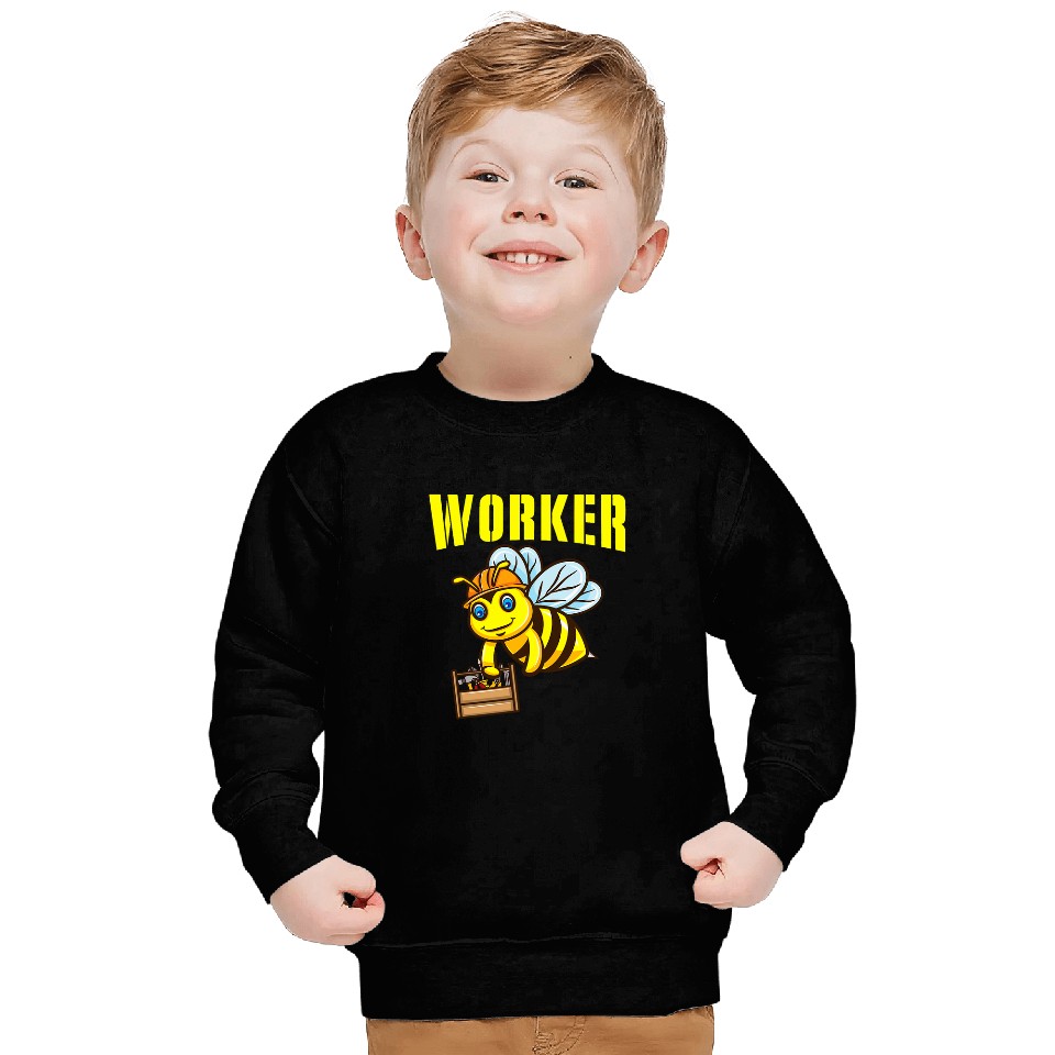 Worker Bee for Bee Lover Beekeeper Sweatshirts