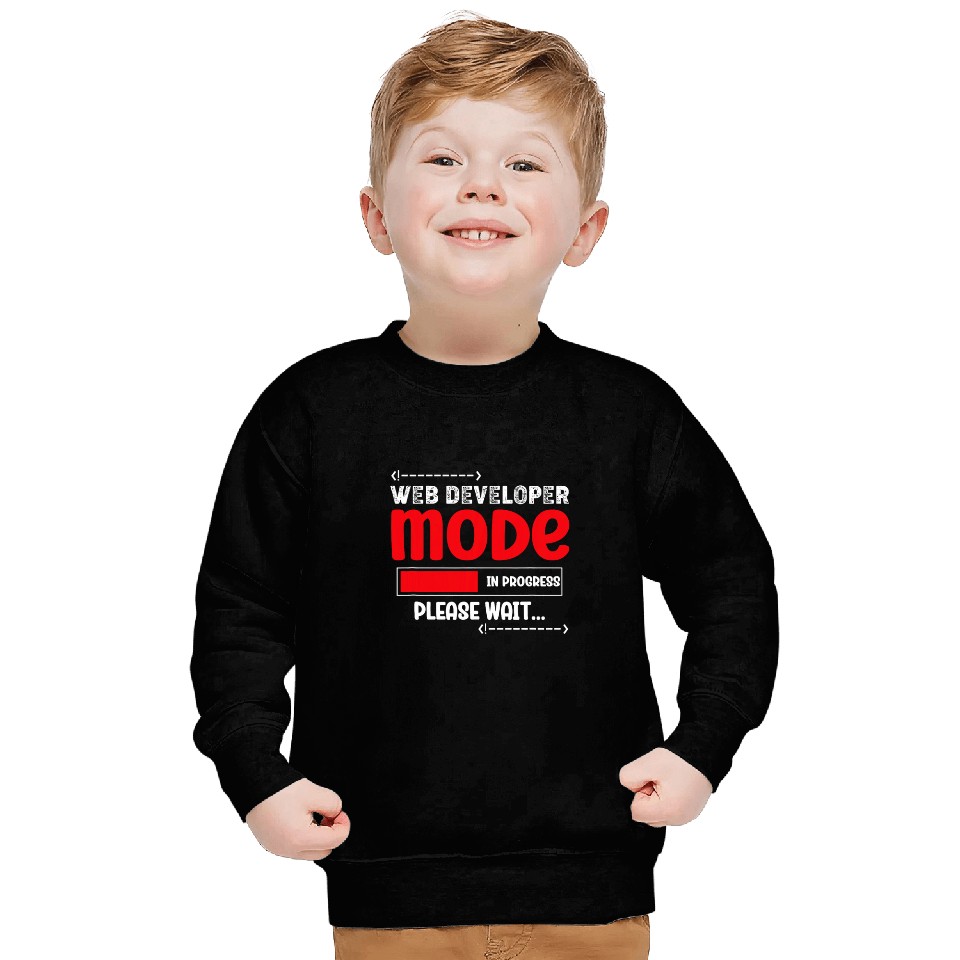 Web Developer Mode Coding Developer Geek Programmer Sweatshirts