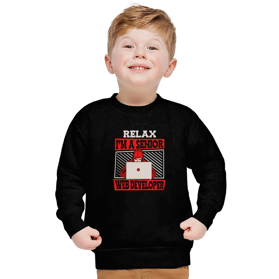 Web Developer Senior Websites Coder Programmer Web Dev Sweatshirts
