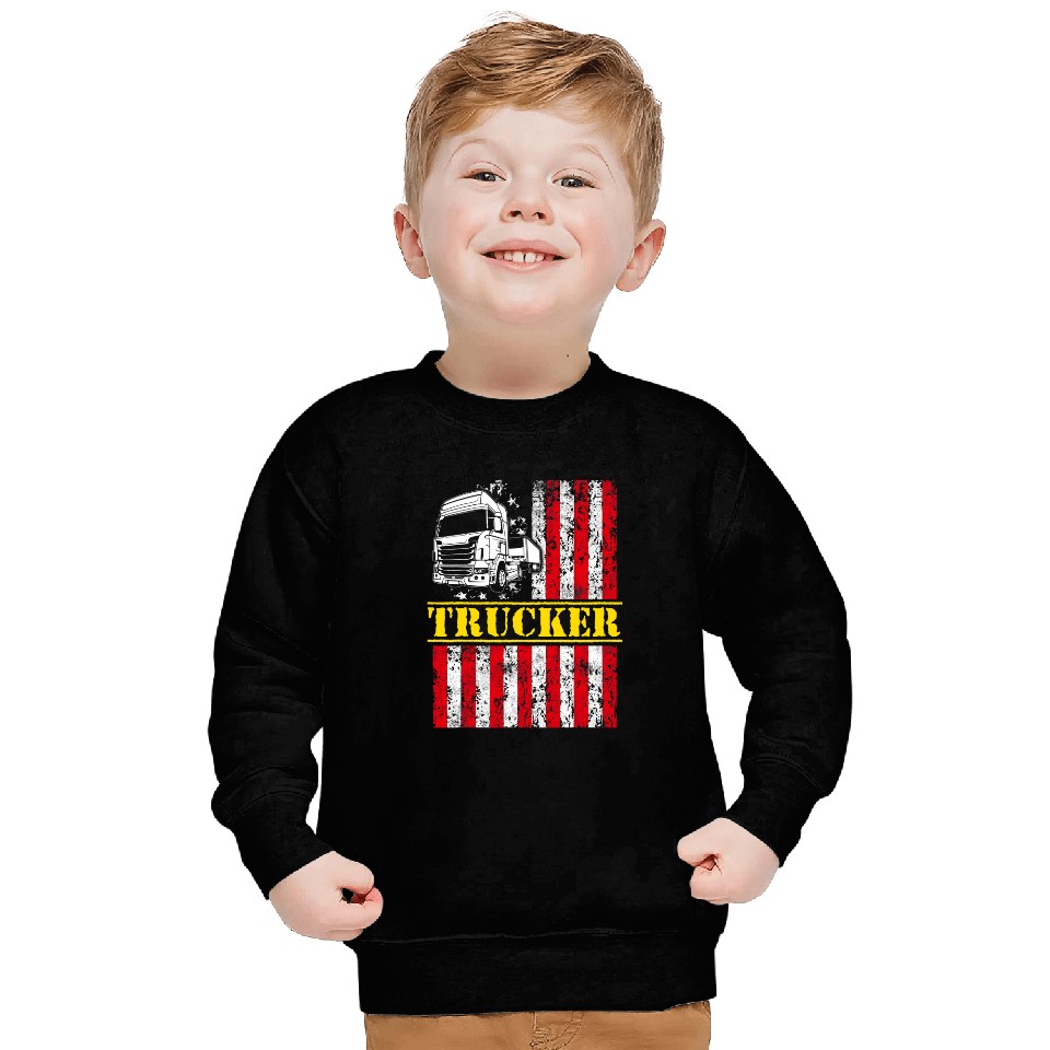 Trucker Funny Truck Driver 46 Sweatshirts