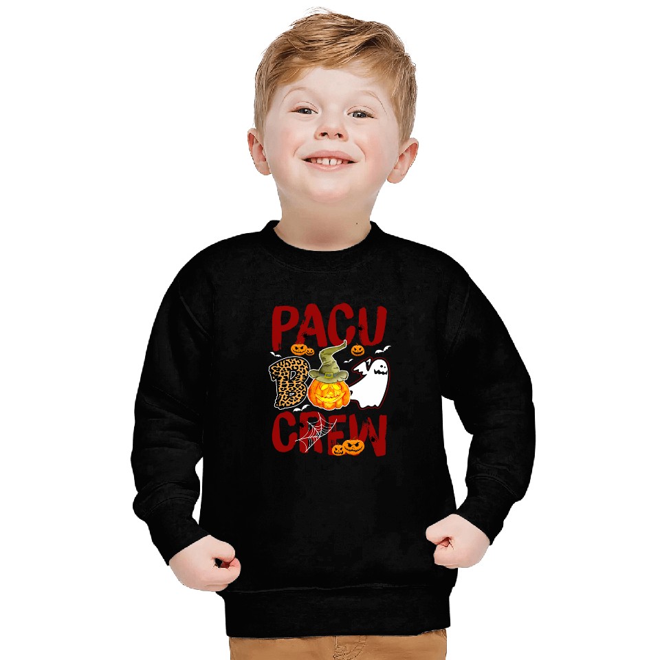 PACU Boo Crew Halloween PACU nurses Match Costume Sweatshirts