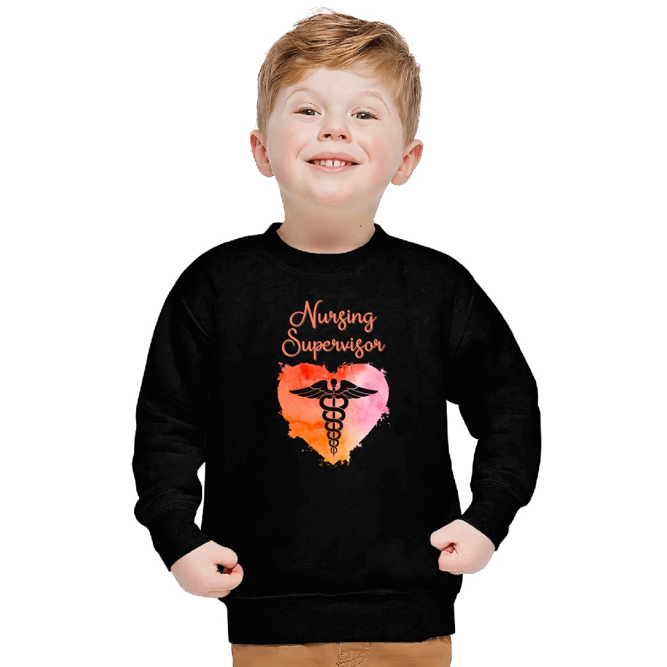 Nursing Supervisor Gifts nursess Nursing Graduation Caduceus Sweatshirts