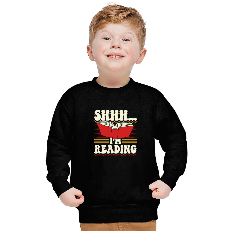 Reading Book Lover ShhhIm Reading Sweatshirts