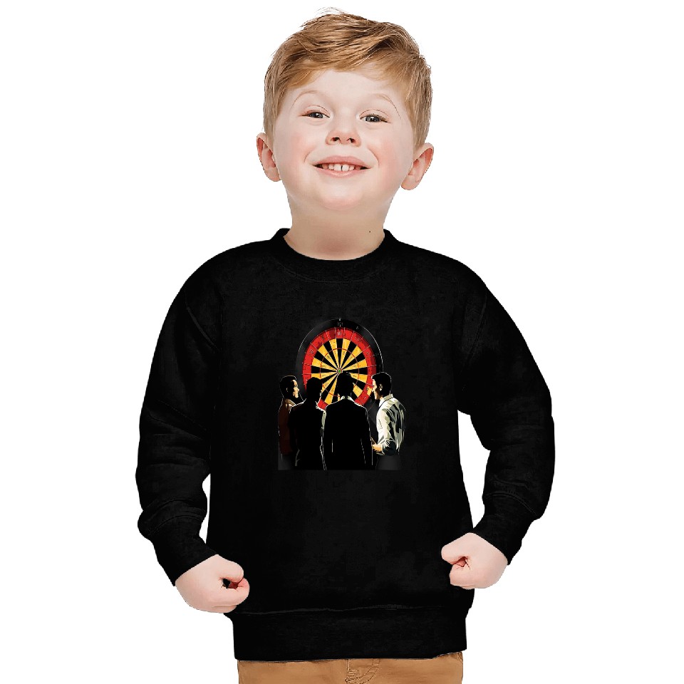 Darts Dart Team Player Throwing Sport Sweatshirts