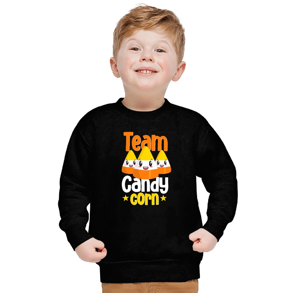 Halloween Team Candy Corn Funny Candy Corn 2 Sweatshirts