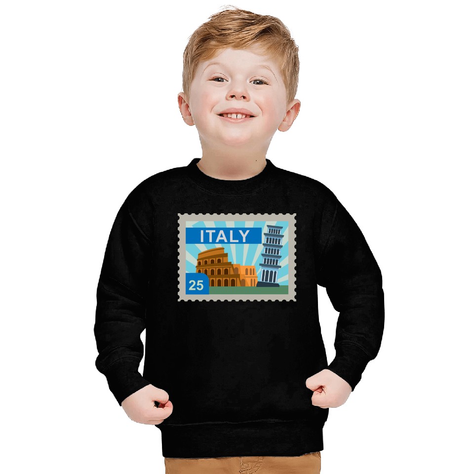 italy post stamp Sweatshirts