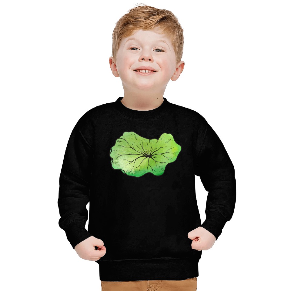 Lotus leaf Sweatshirts