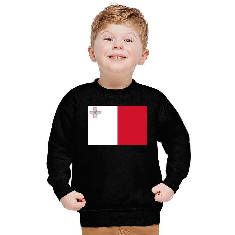 flag malta Sweatshirts
