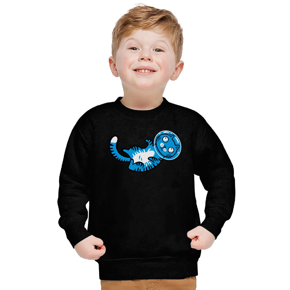 Space cat Sweatshirts