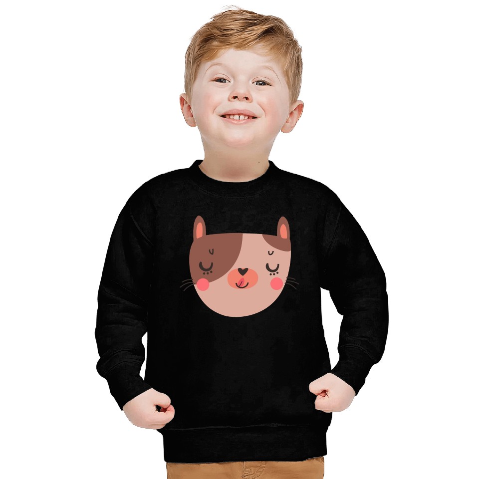 Cat head Sweatshirts