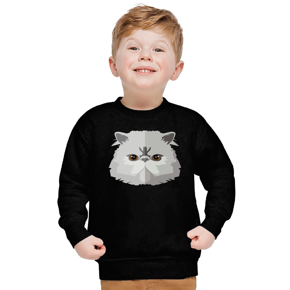 Cat face Sweatshirts