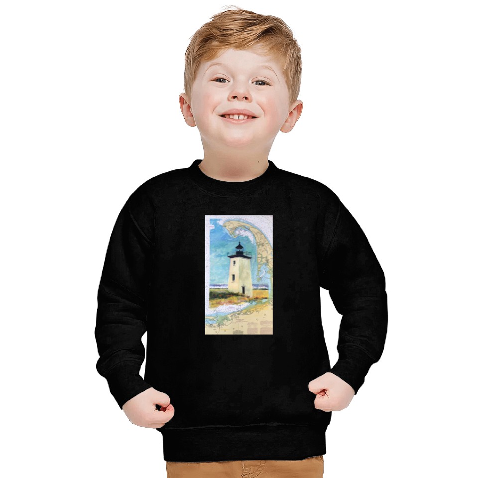 Long Point Light House Ptown Cape Cod Sweatshirts