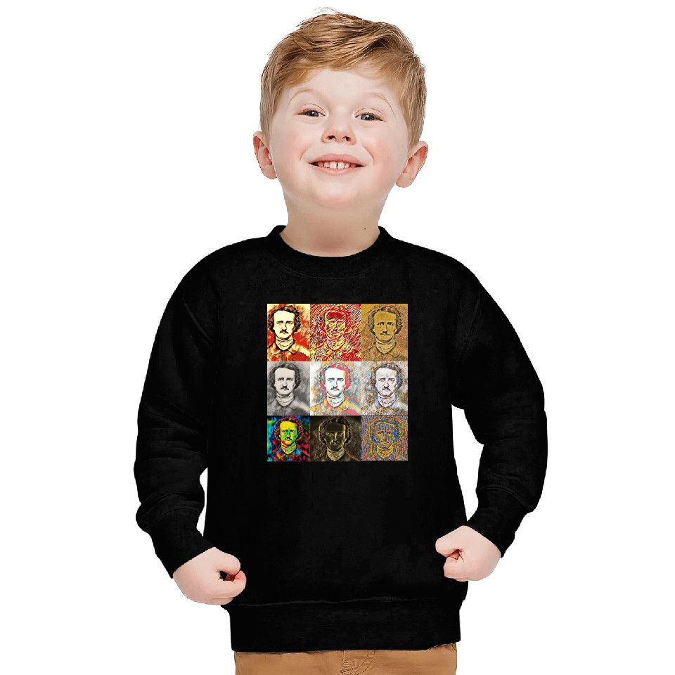 Unique Portrait Reveals Young Edgar Allan Poe Sweatshirts