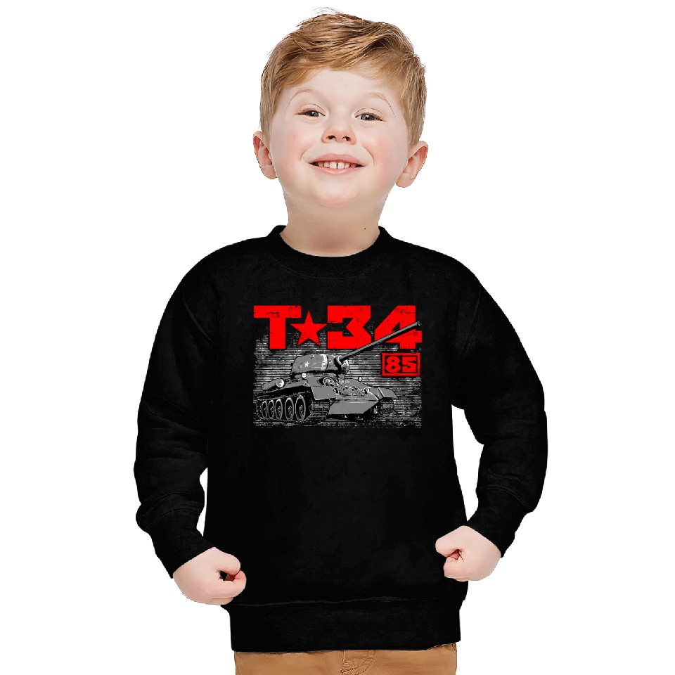 T-34-85 Soviet medium tank Sweatshirts