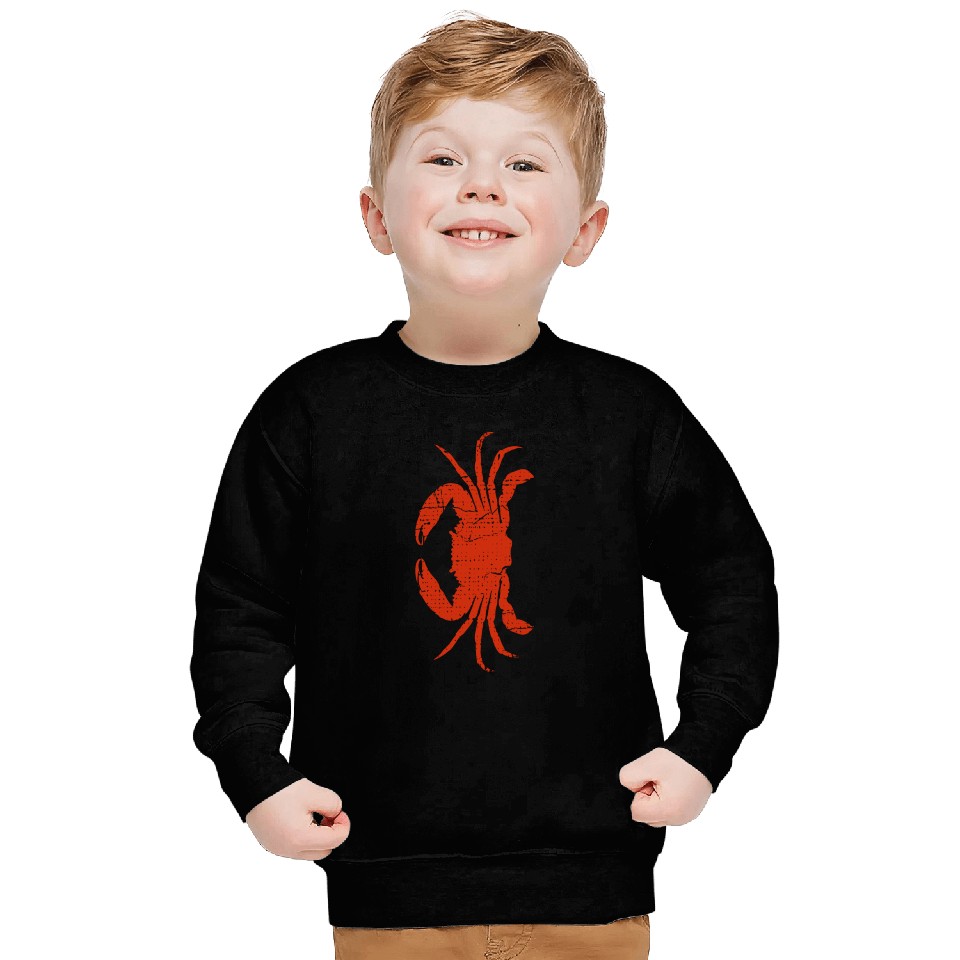 Funny Red Crab Side Walking Crabs Lover Crabbing S Sweatshirts