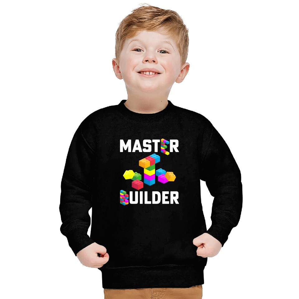 Master Builder Building Blocks Brick Builders Toys Sweatshirts