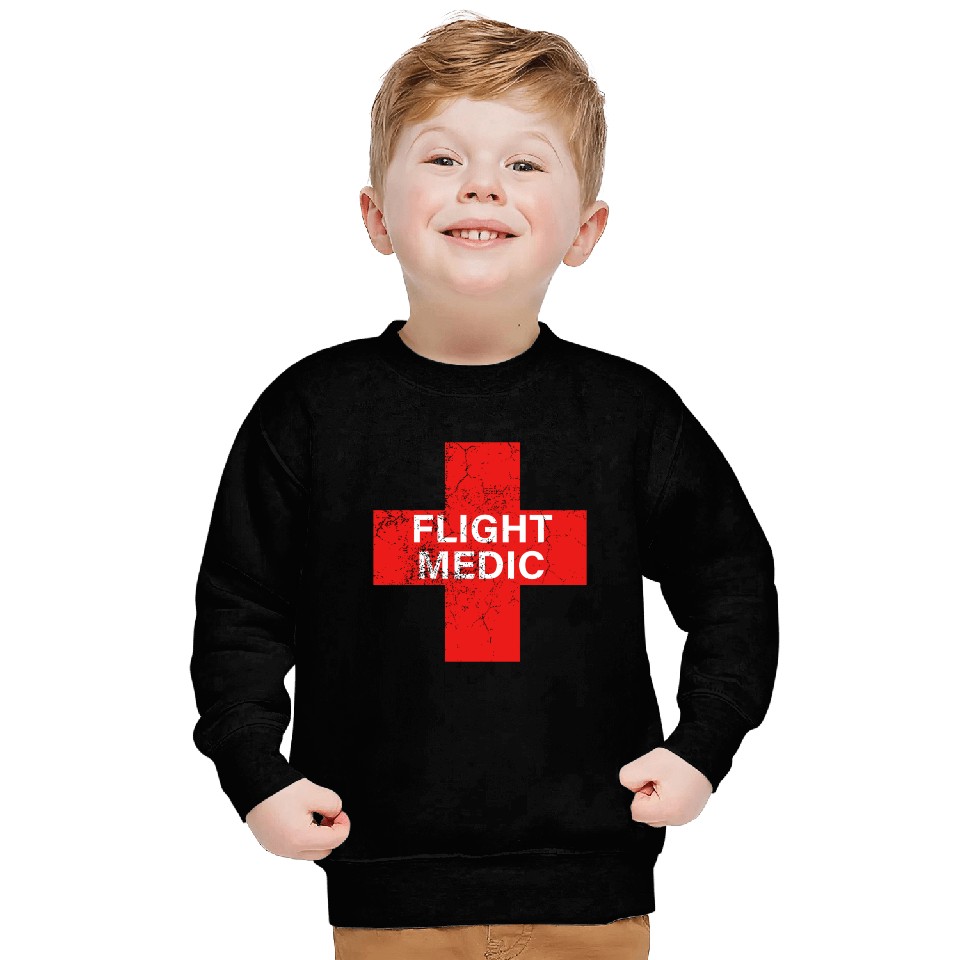 U.S. Flight Paramedic USA Helicopter Paramedics Sweatshirts