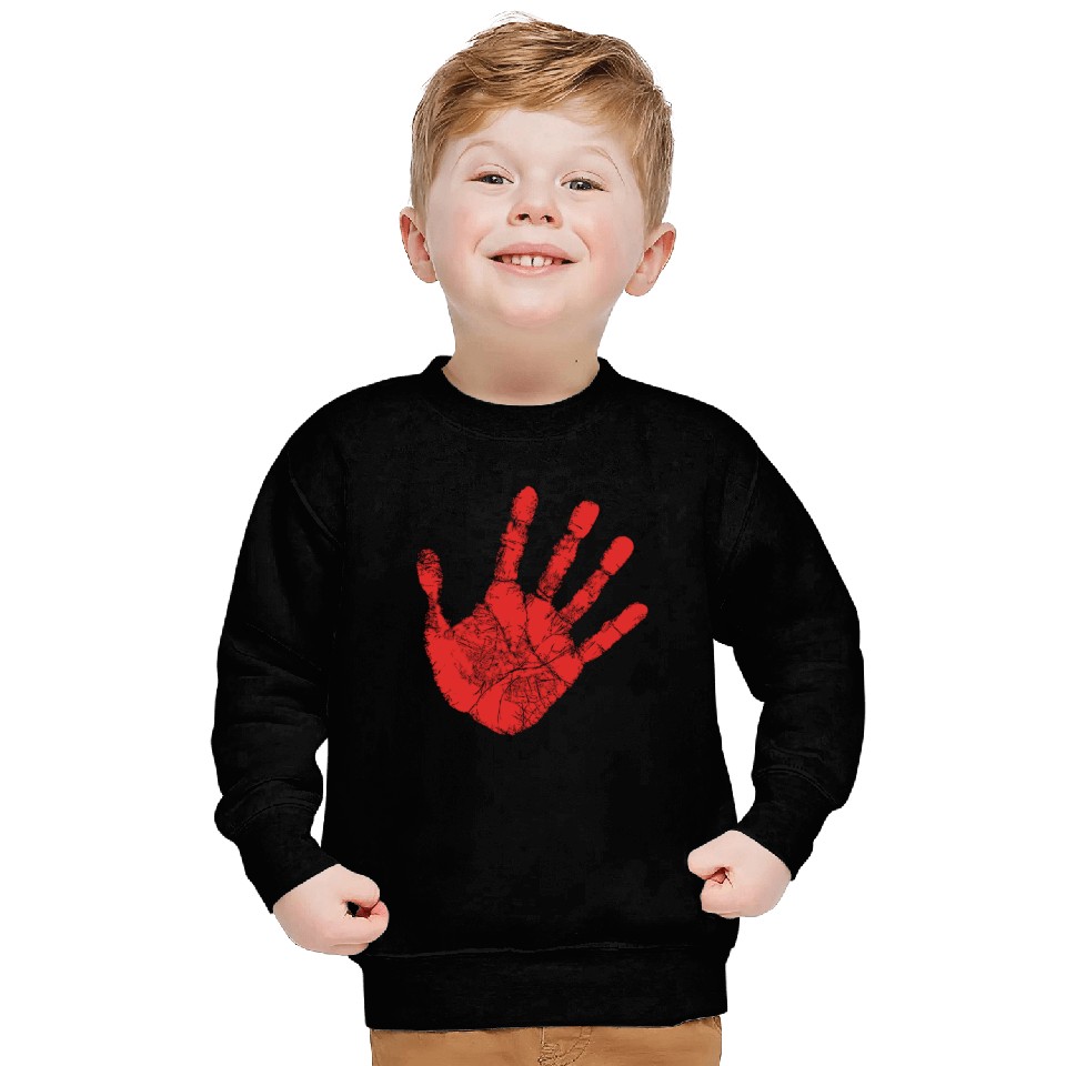 Red Hand - Supporter of MMIW Sweatshirts
