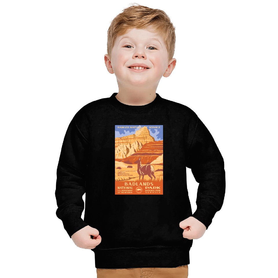 Badlands National Park WPA Sweatshirts