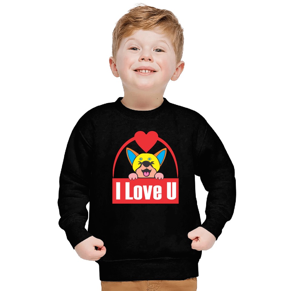 i love you Sweatshirts
