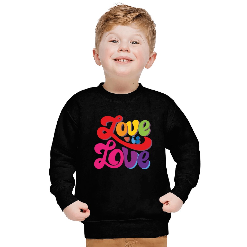 love is love romantic design. Sweatshirts