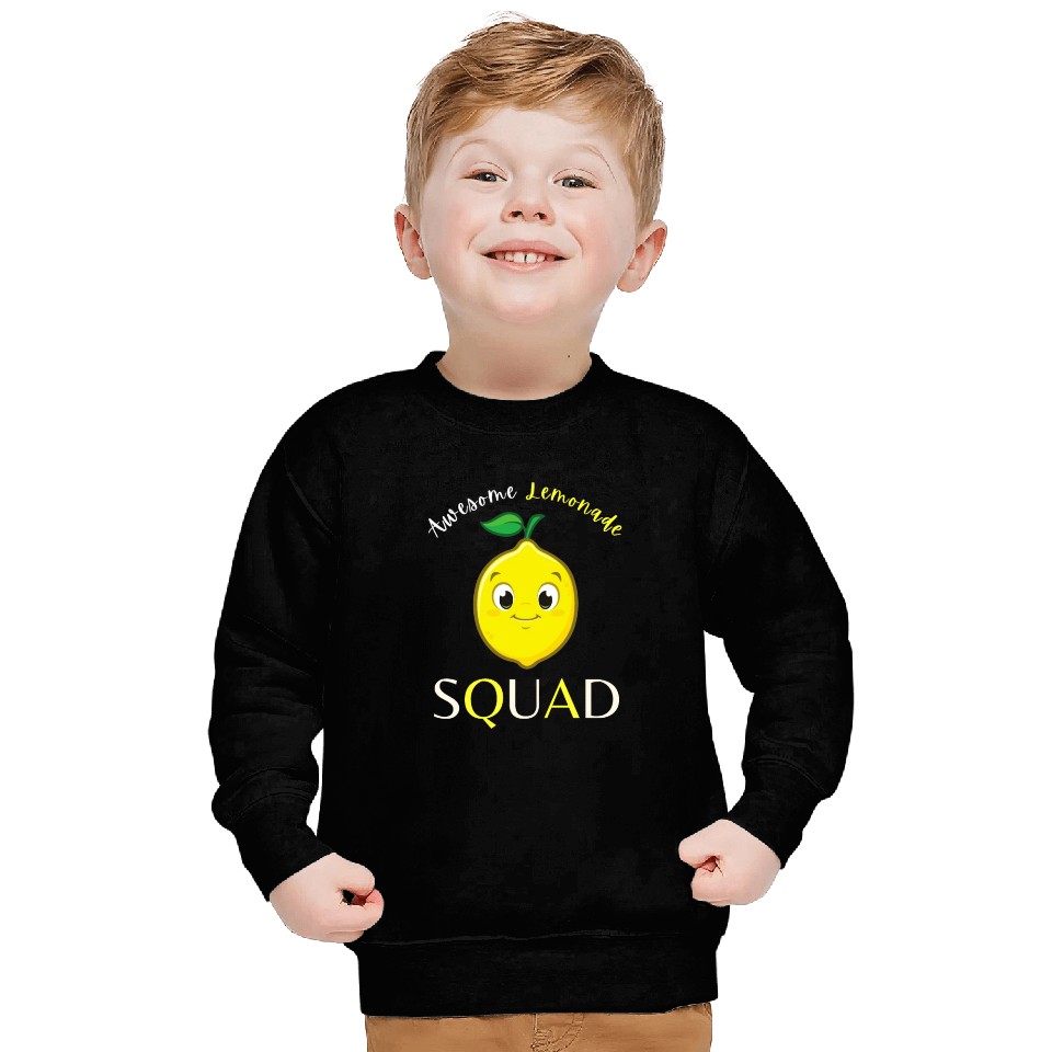Awesome Lemonade Squad Lemon Lovers For Summer Sweatshirts