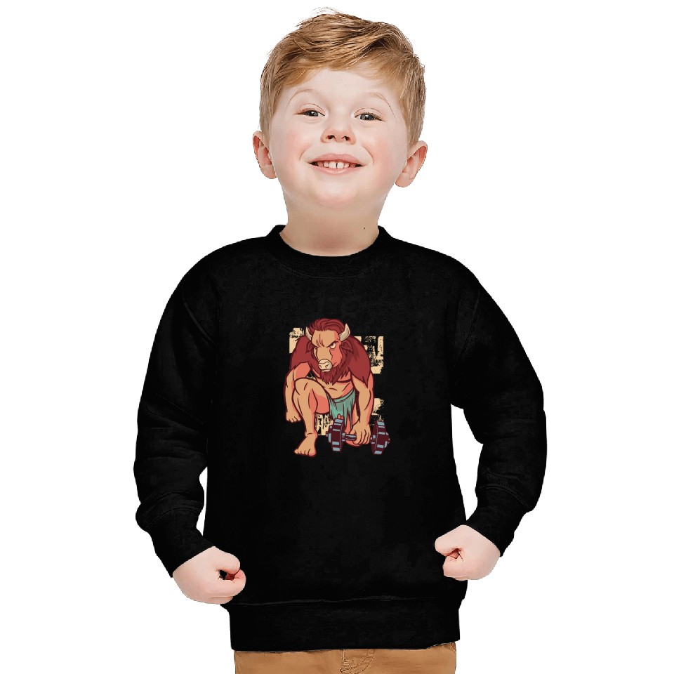 Muscle Buffalo Sweatshirts
