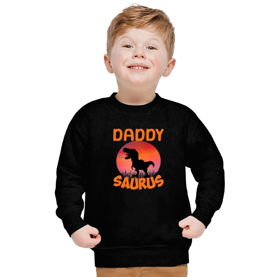 Daddysaurus Papasaurus Sweatshirts