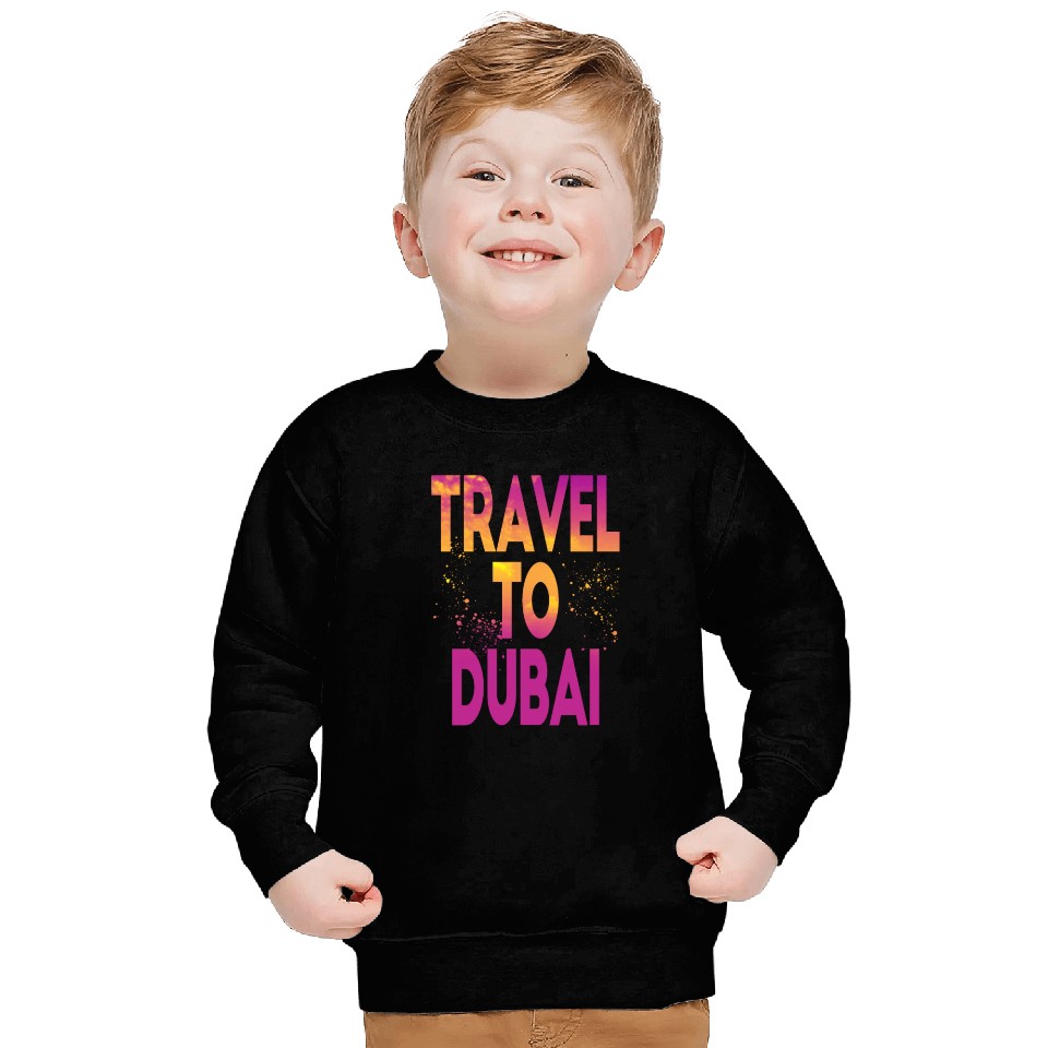Travel To Dubai Sweatshirts