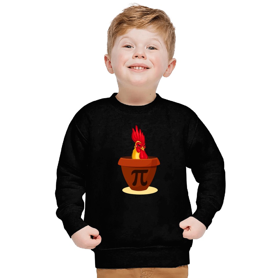 Funny Chicken Pot Pie Sweatshirts Chicken Pi day