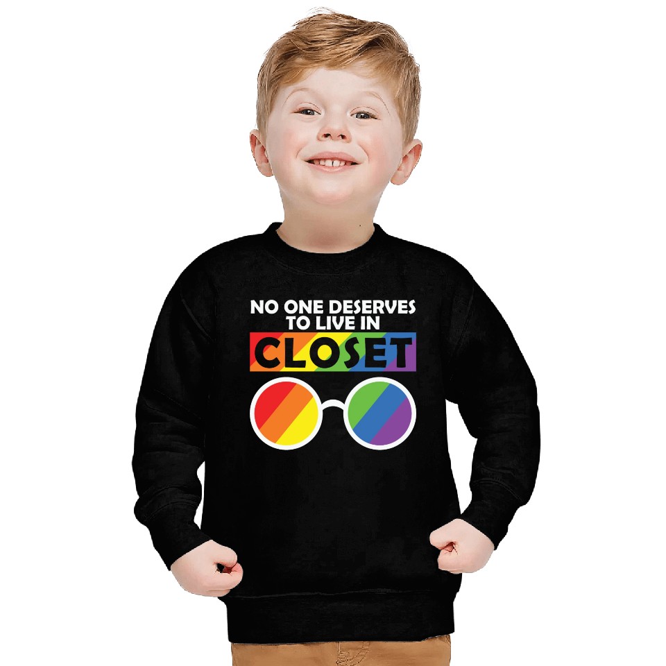 LBGT Flag Gay Pride Human Sweatshirts