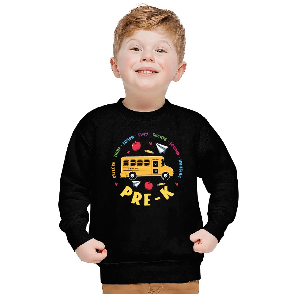 Pre-K School Bus Sweatshirts
