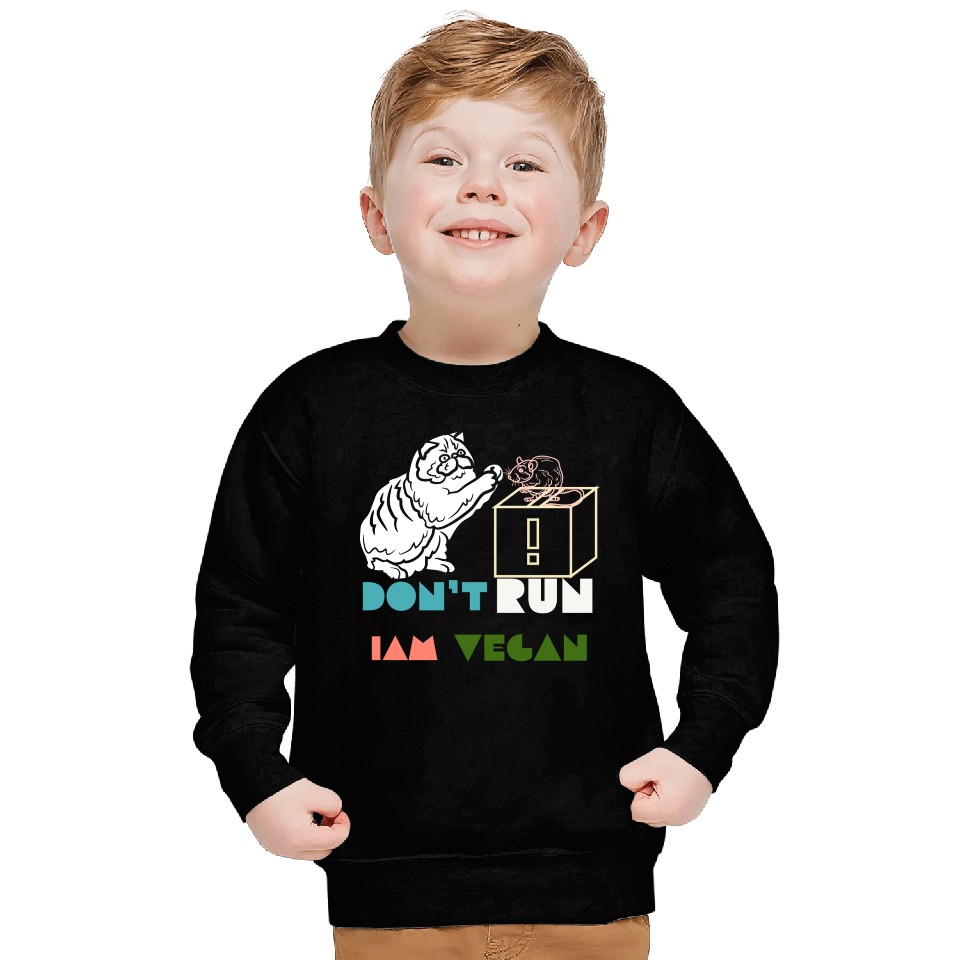 cat and mouse Sweatshirts