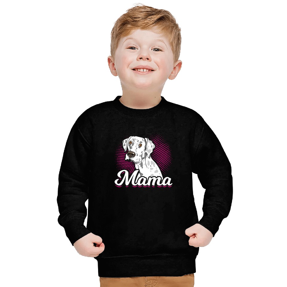 Mama Dalmatian Dog Lover Sweatshirts