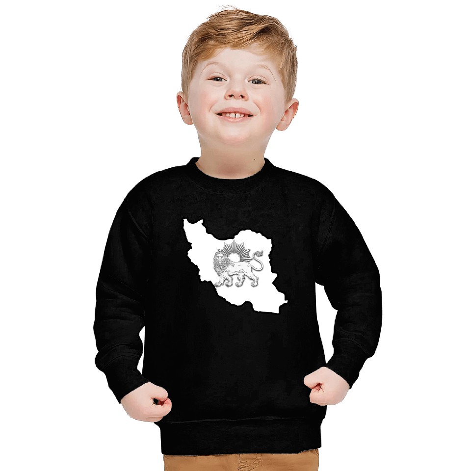 Iran Lion Sun Sweatshirts