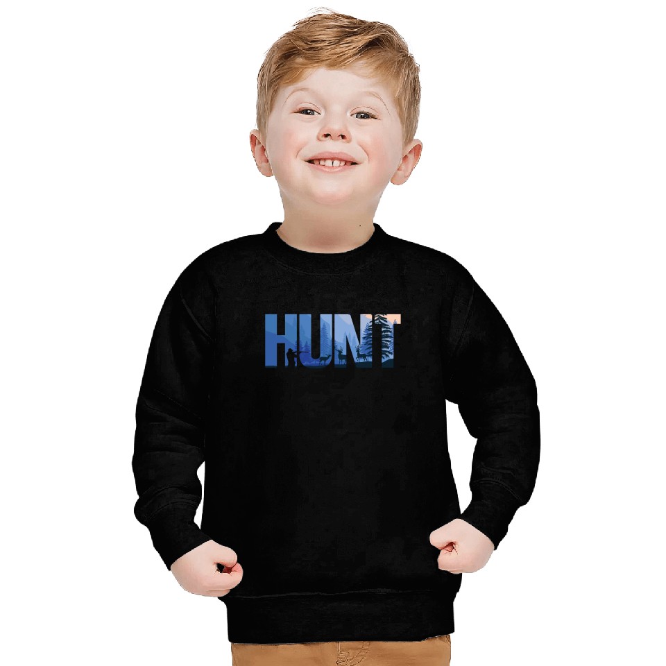 Buck Deer Hunting Hunter Hunt Sweatshirts