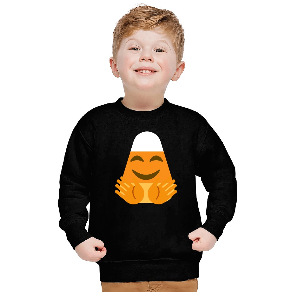 Hug Hugging Candy Corn Halloween Costume Sweatshirts