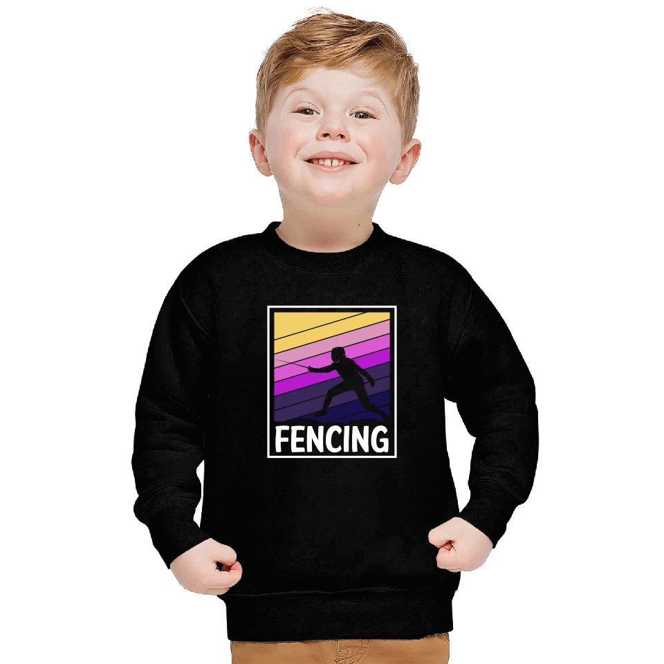 Fencing Sport Duel En Garde Foil Sweatshirts
