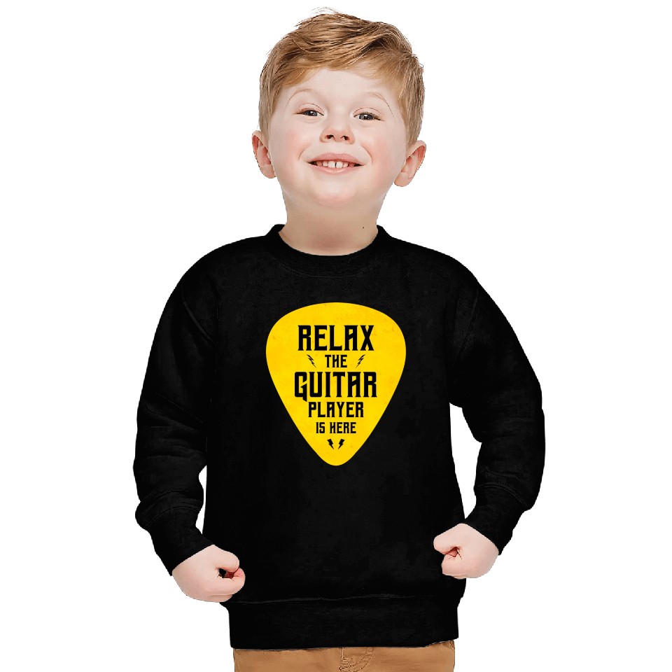 Relax The Guitar Player Is Here Sweatshirts