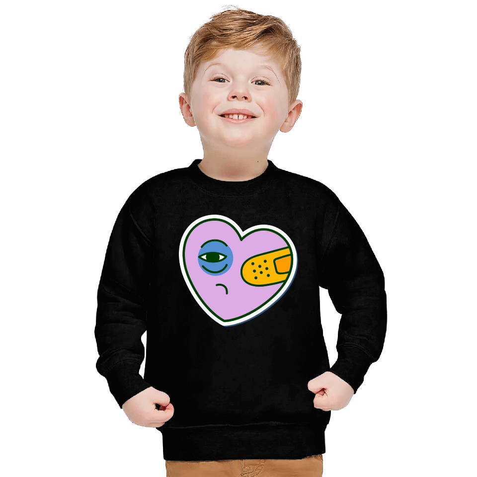 hurted heart Sweatshirts