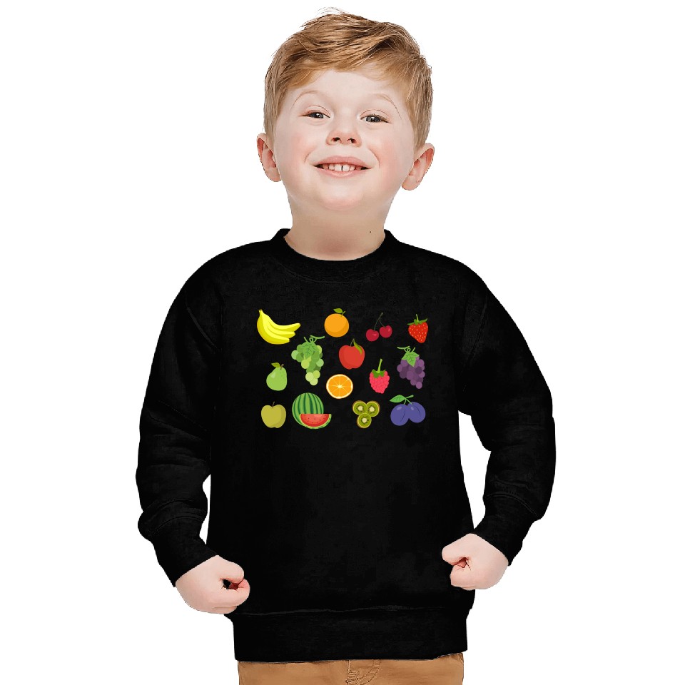 Fruit-based Pattern Design Sweatshirts