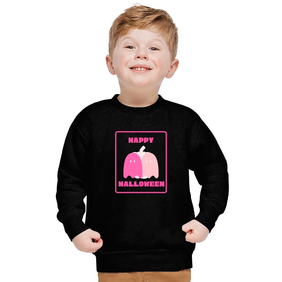 Pink Cute Halloween Sweatshirts