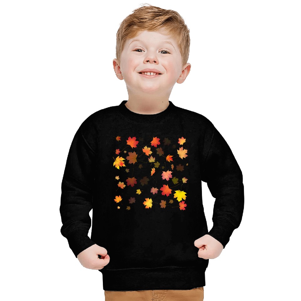 Autumn Maple Leaves Sweatshirts