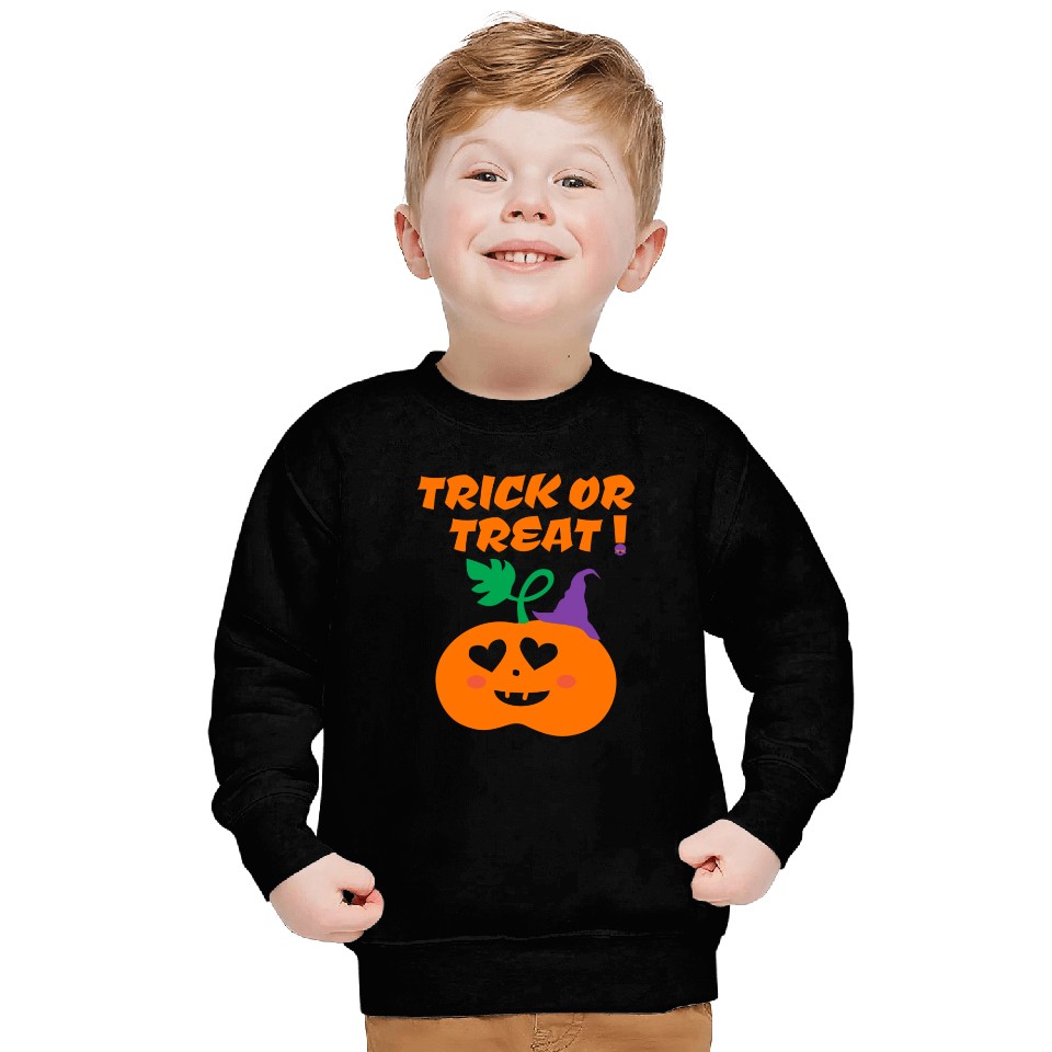 Halloween Scary Evil Pumpkin Funny Pumpkin Head Sweatshirts