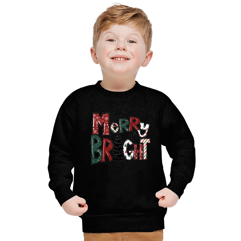 Merry And Bright Sweatshirts | Merry Christmas 2022